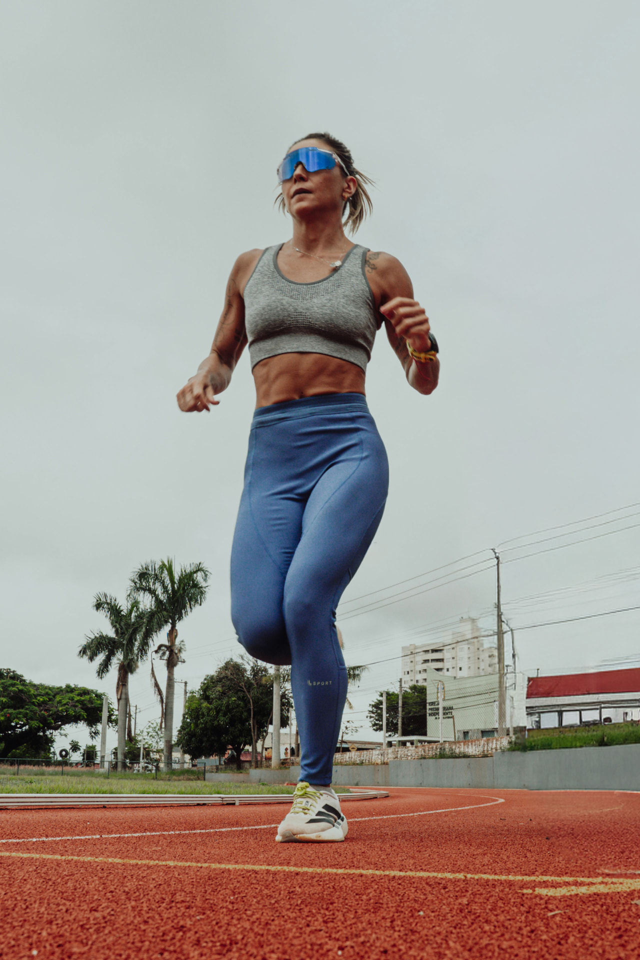 Atleta em movimento